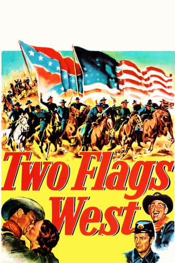 دانلود فیلم Two Flags West 1950 (دو پرچم به سمت غرب)