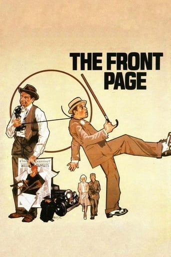 دانلود فیلم The Front Page 1974 (صفحه اول)