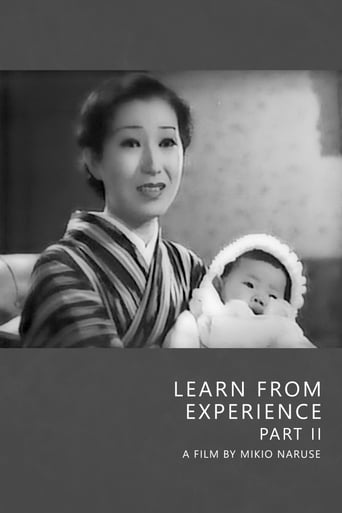 Learn from Experience, Part Two 1937