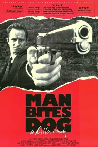 دانلود فیلم Man Bites Dog 1992 (مردی سگ را گاز گرفت)