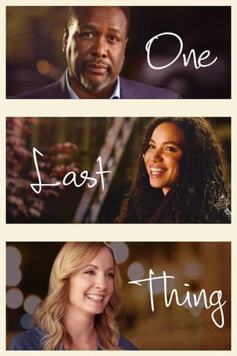 دانلود فیلم One Last Thing 2018 (آخرین چیز)